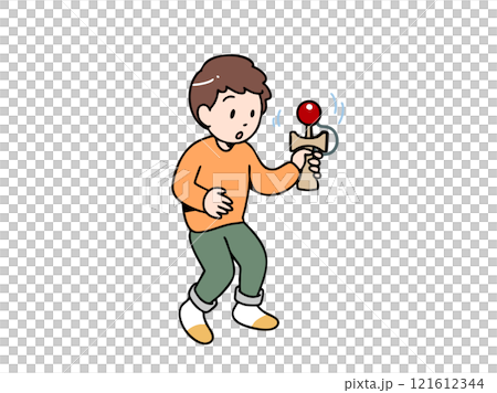 單身男孩玩劍玉 121612344