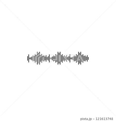 sound wave ilustration logo vector sound wave ilustration logo vector 121613748