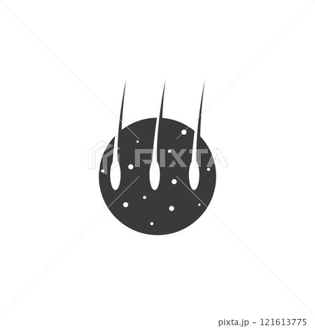 Hair treatment logo vector 121613775