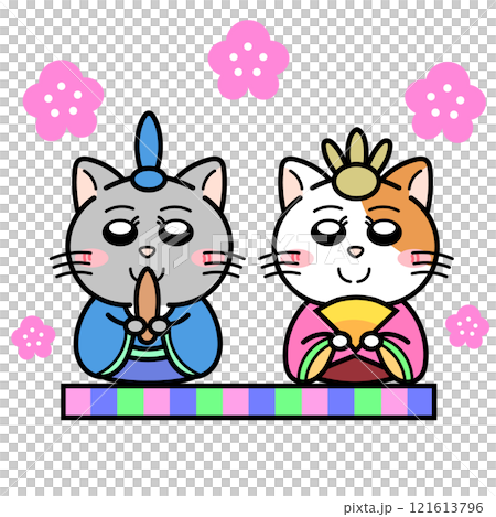 雛祭貓 121613796