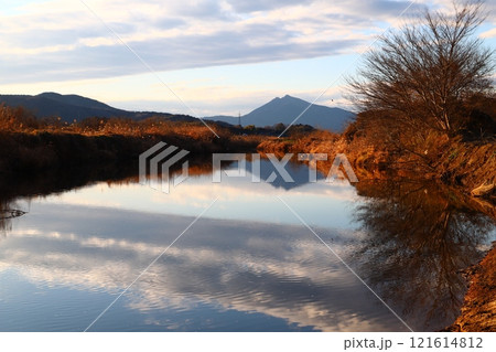 逆さ筑波山 逆さ筑波山 121614812