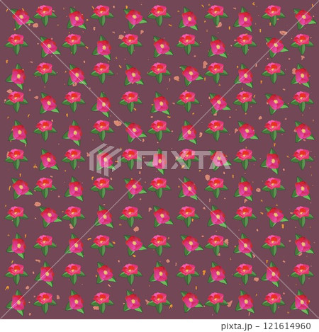 寒椿の壁紙イラスト 寒椿の壁紙イラスト 121614960