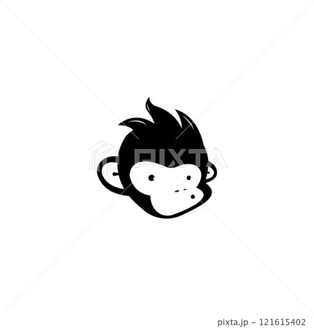 monkey vector logo design 121615402