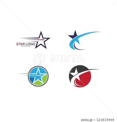 Star Logo Template vector icon