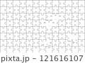 ジグソーパズル　イメージ素材 121616107
