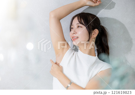 ビューティーな女性 脱毛 ビューティーな女性 脱毛 121619823
