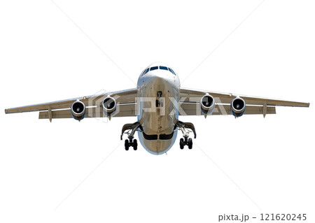 Jet plane on white background 121620245