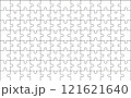 白いジグソーパズル 121621640