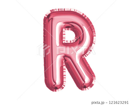 Megenta Pink alphabet R air balloon for baby shower celebrate birthday decoration party on transparent background Megenta Pink alphabet R air balloon for baby shower celebrate birthday decoration party on transparent background 121623291