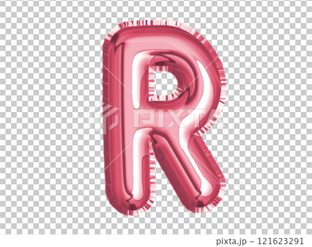 Megenta Pink alphabet R air balloon for baby shower celebrate birthday decoration party on transparent background Megenta Pink alphabet R air balloon for baby shower celebrate birthday decoration party on transparent background 121623291