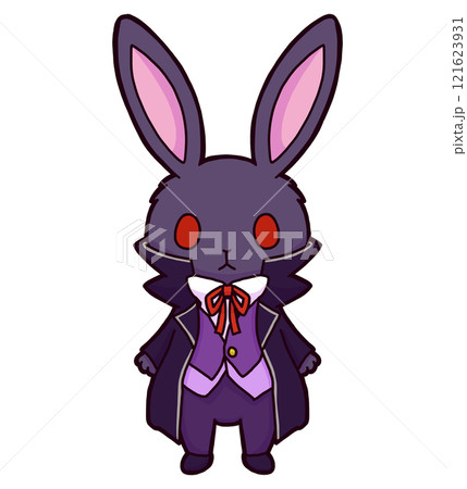 黒兎のイラスト素材 [121623931] - PIXTA