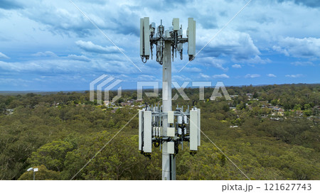 Telecommunications Tower supporting regional wireless connectivity 121627743