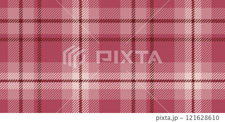 Classic Seamless Plaid Pattern in Shades of Red and Pink for Traditional Textile Designs, Fashion, and Decorative Backgrounds Classic Seamless Plaid Pattern in Shades of Red and Pink for Traditional Textile Designs, Fashion, and Decorative Backgrounds 121628610