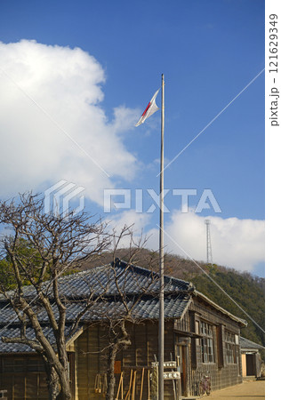 小豆島二十四の瞳映画村田浦分校校舎-5 121629349