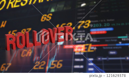 The Rollover text on Business Background 3d rendering. The Rollover text on Business Background 3d rendering. 121629378