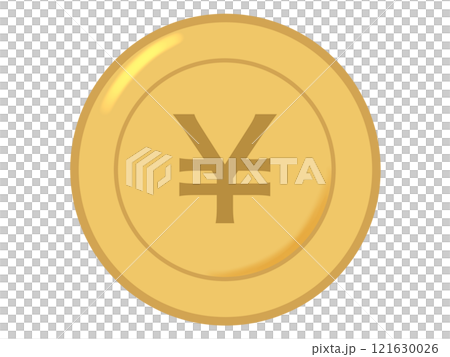 金の円コイン 121630026