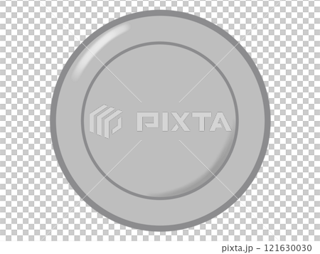 Simple silver coin Simple silver coin 121630030