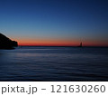夕焼けのロウソク岩 121630260