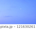 朝もやの三日月 121630261