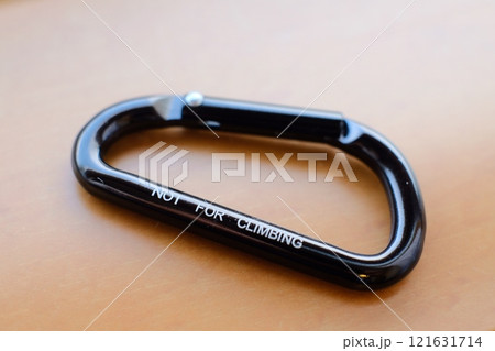 クライミング使用不可のカラビナ 121631714