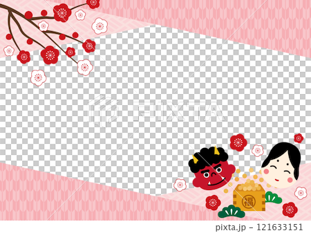 梅花妖與禦福節分框架背景1 121633151