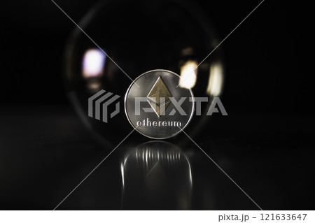 Ethereum under the bubble. Ethereum under the bubble. 121633647