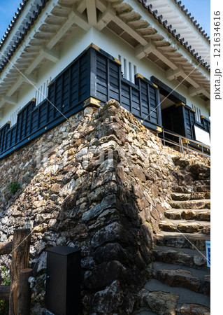 岐阜県/ 岐阜城（岐阜城跡）天守閣石垣 121634616