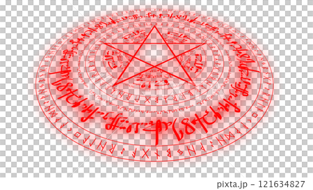 赤の魔法陣 121634827