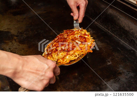 モダン焼を焼く 121635500