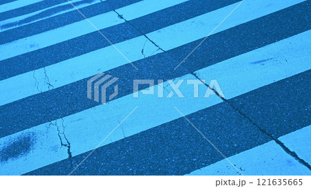 横断歩道 横断歩道 121635665