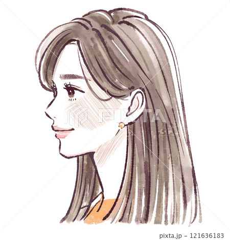 女性・女の子のイラスト素材 121636183