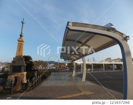 清水駅久能山東照宮里程標塔 121637266