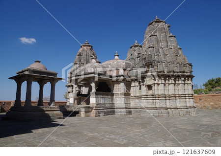 インド 世界遺産ラージャスターンの丘陵城塞群 クンバルガル城 インド 世界遺産ラージャスターンの丘陵城塞群 クンバルガル城 121637609