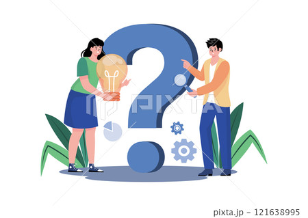 Business Team Brainstorm New Idea 121638995