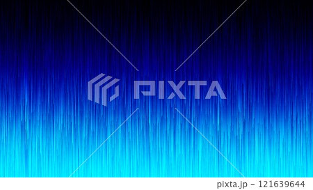 Vibrant Digital blue rain Lines Abstract Background 121639644