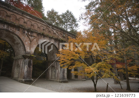 水路閣と紅葉のマリアージュ5 121639773