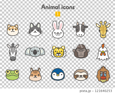 動物のアイコン集1 121640253
