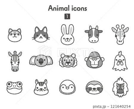 動物のアイコン集1 121640254