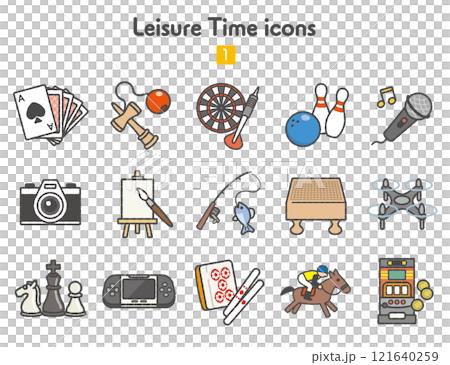 Play icon collection 1 121640259