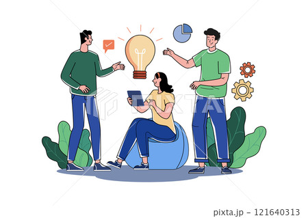 Group Of Volunteers Giving Charity Gifts To The Poor Group Of Volunteers Giving Charity Gifts To The Poor 121640313