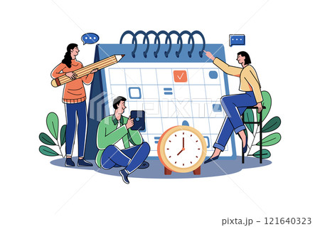 Group Of Volunteers Giving Charity Gifts To The Poor 121640323