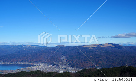 守屋山の山頂からの眺望 121640511
