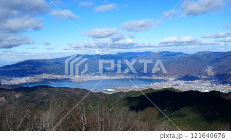 守屋山の山頂からの眺望 守屋山の山頂からの眺望 121640676
