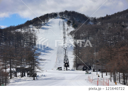 ランプの宿 高峰温泉 雪上車 送迎 高峰マウンテンスキー場を望む ランプの宿 高峰温泉 雪上車 送迎 高峰マウンテンスキー場を望む 121640722