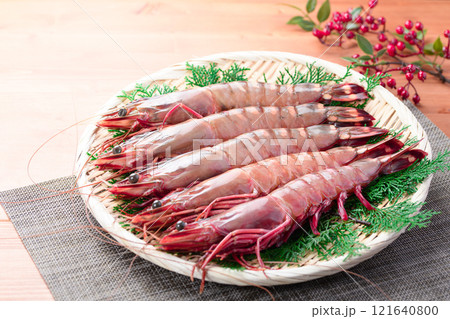 【エビ科最大級のサイズ】 シータイガー 天然ならではの締まった身質と風味、濃厚な旨味が特徴 121640800