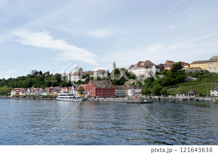 Meersburg in Lake Constance, Germany 121643638