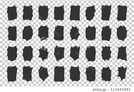 Jagged speech bubble black and white Speech bubble.bubble burst vector Jagged speech bubble black and white Speech bubble.bubble burst vector 121643981