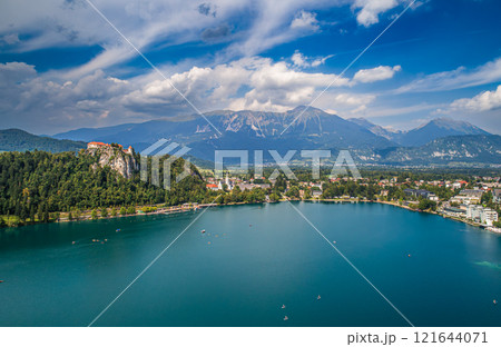 Slovenia - resort Lake Bled. Slovenia - resort Lake Bled. 121644071