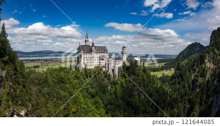 Neuschwanstein Castle Bavarian Alps Germany 121644085