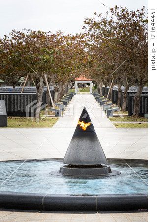 沖縄平和記念公園　平和の火 121644451